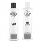 NIOXIN 耐奧森 (儷康絲) 賦活#1 賦活頭皮調理組合 潔淨露 300ml...